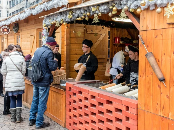 Vánoční Trh Mnichově Německo — Stock fotografie