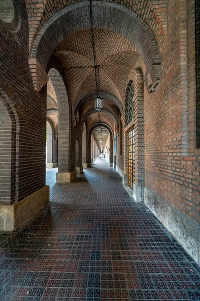 Cordoban Kaupungin Katedraalin Sisäänkäynti Espanjalainen — kuvapankkivalokuva