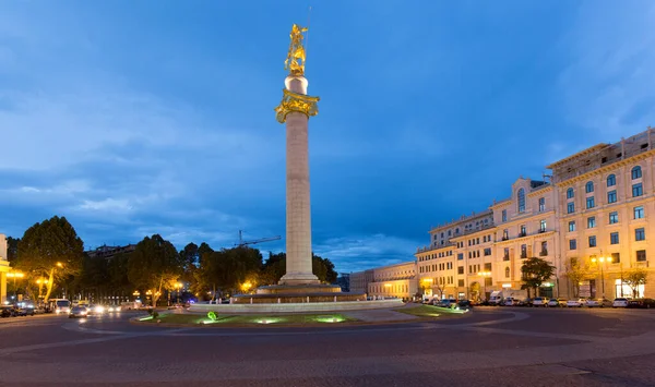 Місто Берлін Бурхливому Стані — стокове фото