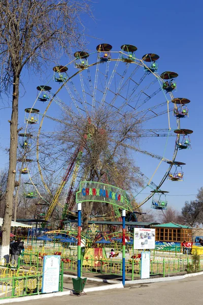 Ferris Roue Dans Parc — Photo