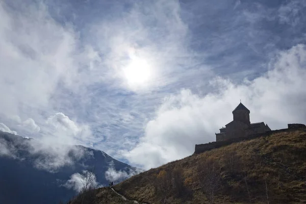 Vista Las Montañas Las Nubes — Foto de Stock