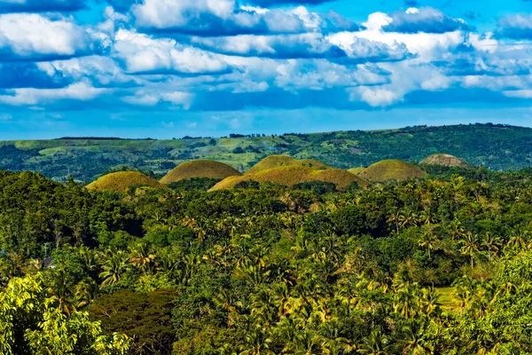 Colinas Chocolate Bohol Filipinas Asia — Foto de Stock