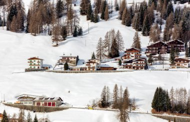 İsviçre Alplerinde kış