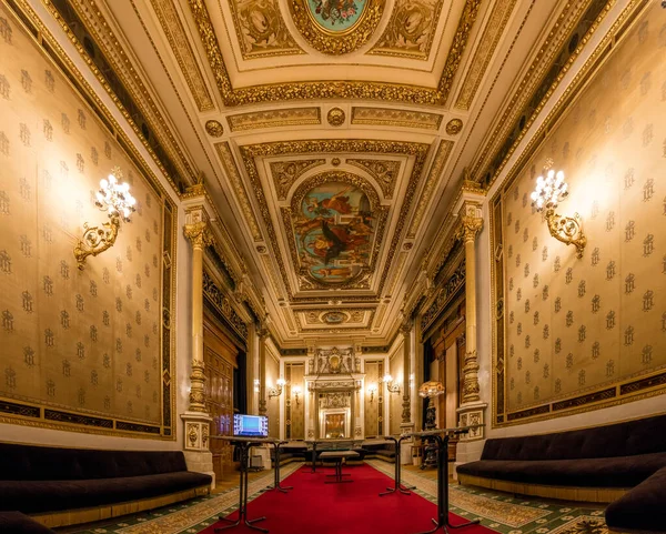 Вена Австрия Ноября 2016 Года Интерьер Венского Государственного Оперного Театра — стоковое фото