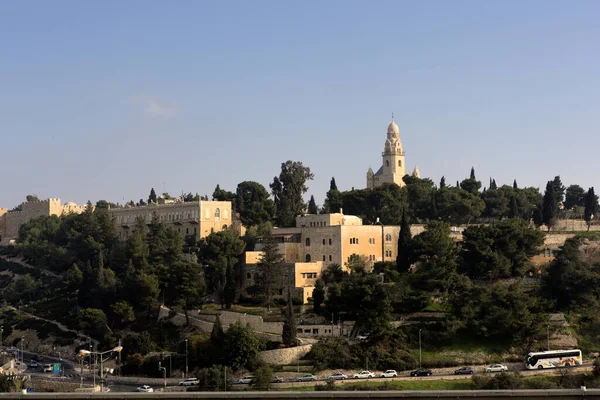 Vista Cidade Jerusalem Israel — Fotografia de Stock