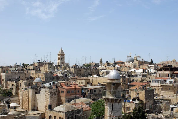 Vista Cidade Jerusalem Israel — Fotografia de Stock