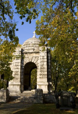 St. George 'un parktaki manzarası.