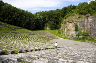 Segovia, İspanya 'daki antik harabeler