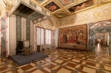 Eski tarihi binanın içi