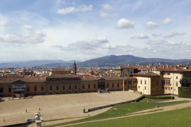 Floransa şehrinin manzarası, İtalya