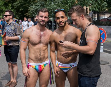 07 Temmuz 2018 - Budapeşte, Macaristan: Budapeşte 'de LGBT geçidi