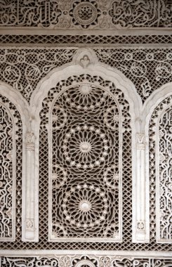 İran 'daki eski cami ve antik mimari geçmişi bulanık