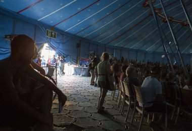 Sziget müzik festivali Budapeşte, Macaristan 'da