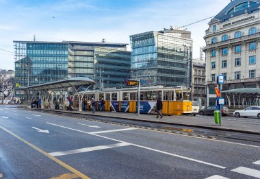 Londra, İngiltere 'nin sokak manzarası