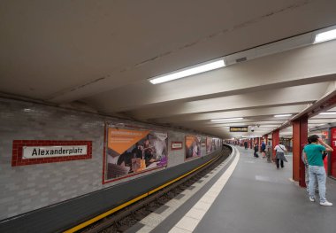 Şehirdeki tren istasyonu.