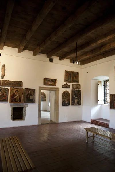 Interior Una Antigua Iglesia — Foto de Stock