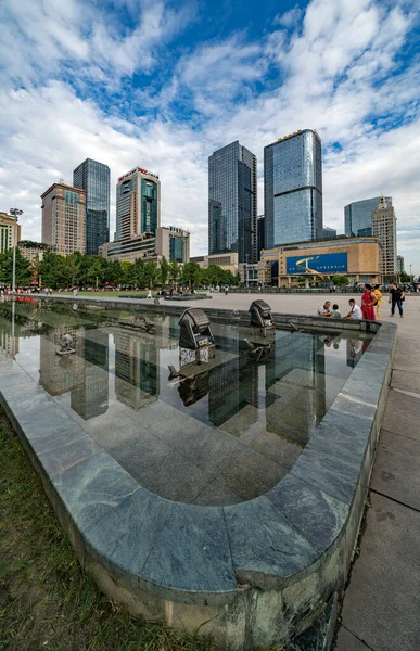 Vista Cidade Frankfurt Main Alemanha — Fotografia de Stock