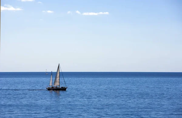 Segelbåt Havet — Stockfoto