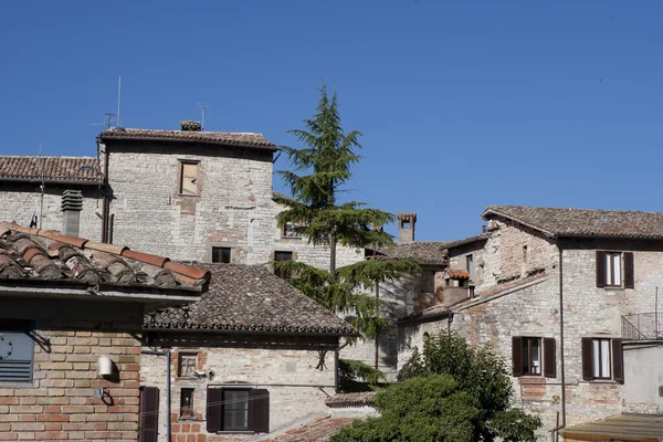Θέα Στην Παλιά Πόλη Του Μπέργκαμο Ιταλία — Φωτογραφία Αρχείου