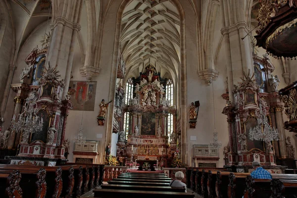 Graz Oostenrijk Mei Het Interieur Van Het Hart Van Christus — Stockfoto