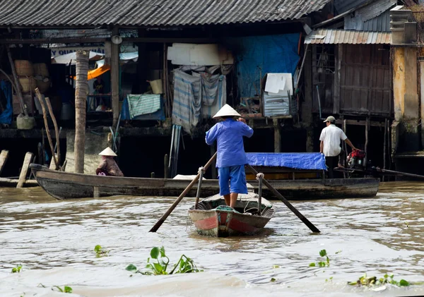 渔夫在河里 Myanmar — 图库照片