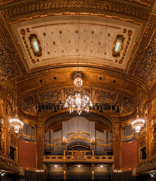 Intérieur Salle Concert Dans Bâtiment Historique — Photo