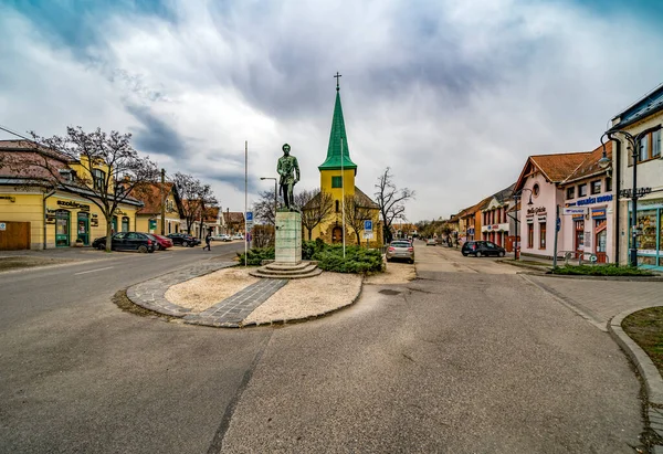 Godollo Ungern Mars 2019 Centrum Godollo Liten Stad Nära Budapest — Stockfoto