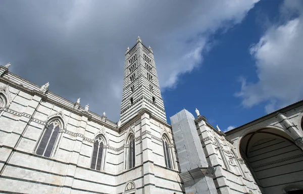 Katedrála Santa Maria Del Fiore Siena Itálie — Stock fotografie