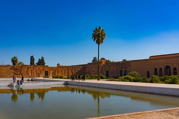 Tradiční Staré Město Poušti Marocco — Stock fotografie