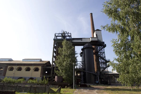 Old Abandoned Factory Building City Riga — Stock Photo, Image