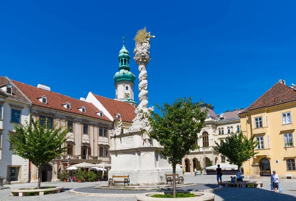 Vista Del Antiguo Ayuntamiento Krakow Polonia —  Fotos de Stock