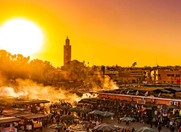 Aerial View Traditional City Marocco — Stock Photo, Image