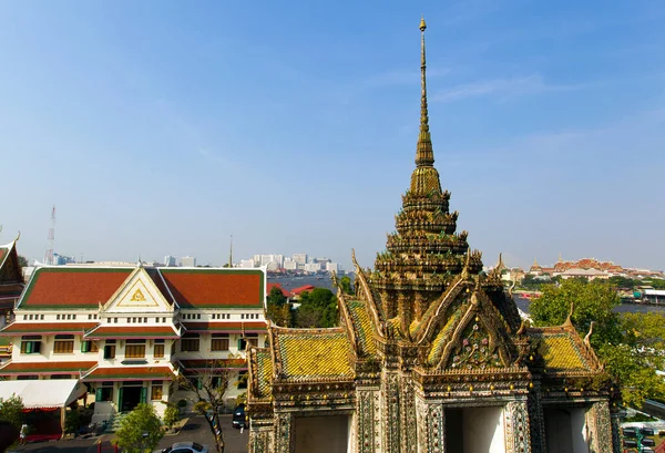 Wat Phra Kaew Zümrüt Buda Nın Altın Tapınağı Bangkok Tayland — Stok fotoğraf