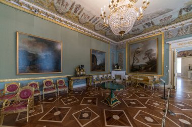 Eski tarihi binanın içi