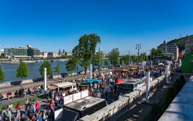 Barselona şehrinin manzarası