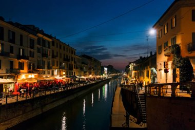 Venedik, İtalya 'daki meşhur Ponte Vecchio manzarası