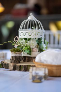 Güzel dekorasyon nesneleri kapatın