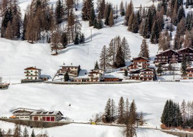 İsviçre Alplerinde kış