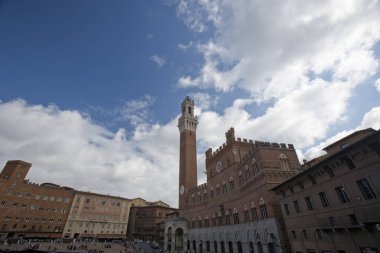 Siena şehri manzarası, İtalya