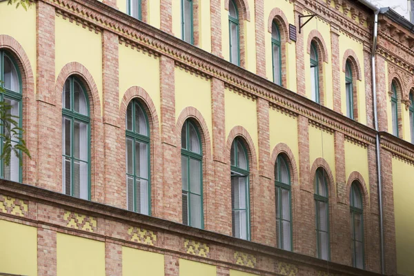 Fachada Del Antiguo Edificio Ciudad Barcelona — Foto de Stock