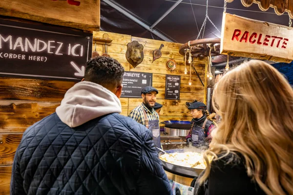 Paříž Francie Listopadu 2019 Paris Tuileries Garden Christmas Market — Stock fotografie