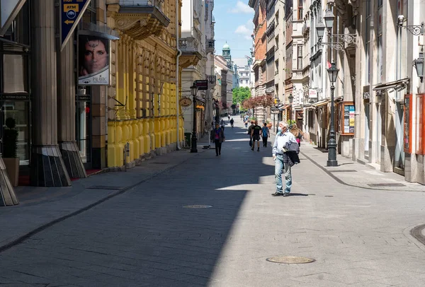 Straatbeeld Van Stad Stockholm Zweden — Stockfoto