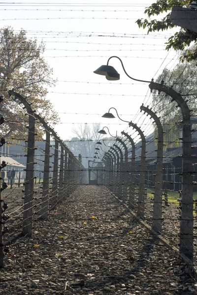 Oswiecim Polen Oktober Auschwitz Camp Een Voormalig Nazi Vernietigingskamp Oktober — Stockfoto