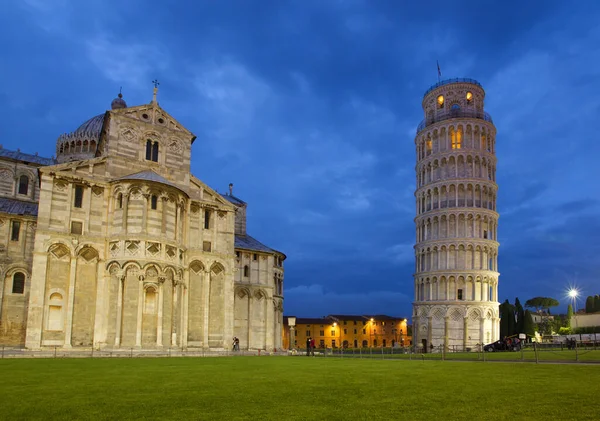 Vista Famosa Piazza Dei Miracoli Pisa Italia — Foto de Stock