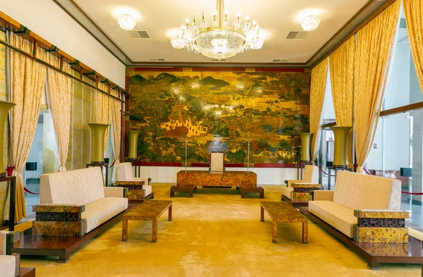 Saigon December 2018 Interior Reunification Palace Previously Independence Used Headquarters — Stock Photo, Image