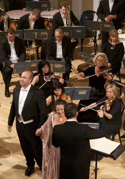 Budapest Magyarország Szeptember Koncert Magyar Állami Operaházban Elte Színpadán 2011 — Stock Fotó