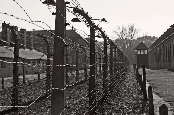 Освиктор Польша Октябрь Октября 2012 Года Освенциме Польша Бывший Нацистский — стоковое фото