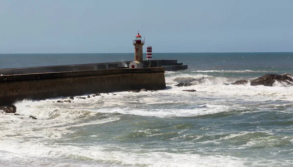 Lighthouse Sea Coast — Stock Photo, Image
