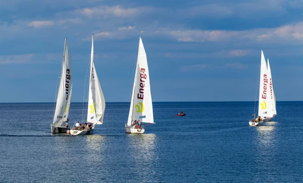 Sailing Yachts Sea — Stock Photo, Image