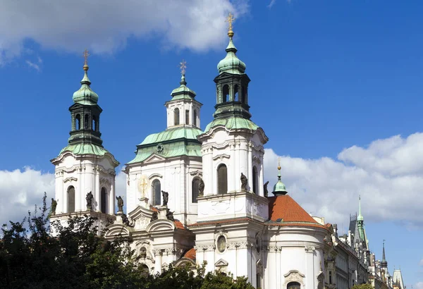 Vista Del Centro Histórico Praga —  Fotos de Stock